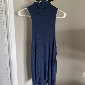 Free people sleeveless turtleneck